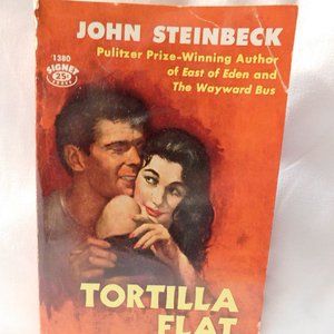 Vintage Tortilla Flat by John Steinbeck Paperback Book 1957